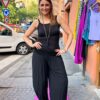 Pantaloni Yoga cotone