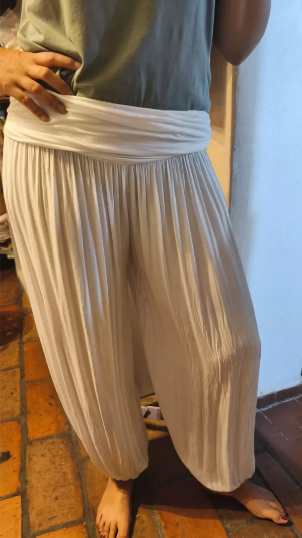 Pantaloni cotone yoga